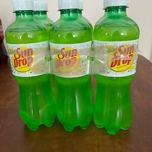 Diet Sun Drop Citrus Soda - Pack of Green Bottles